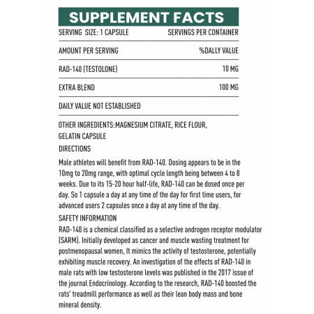Rad140 ImperiumPharma 60 Kapsül